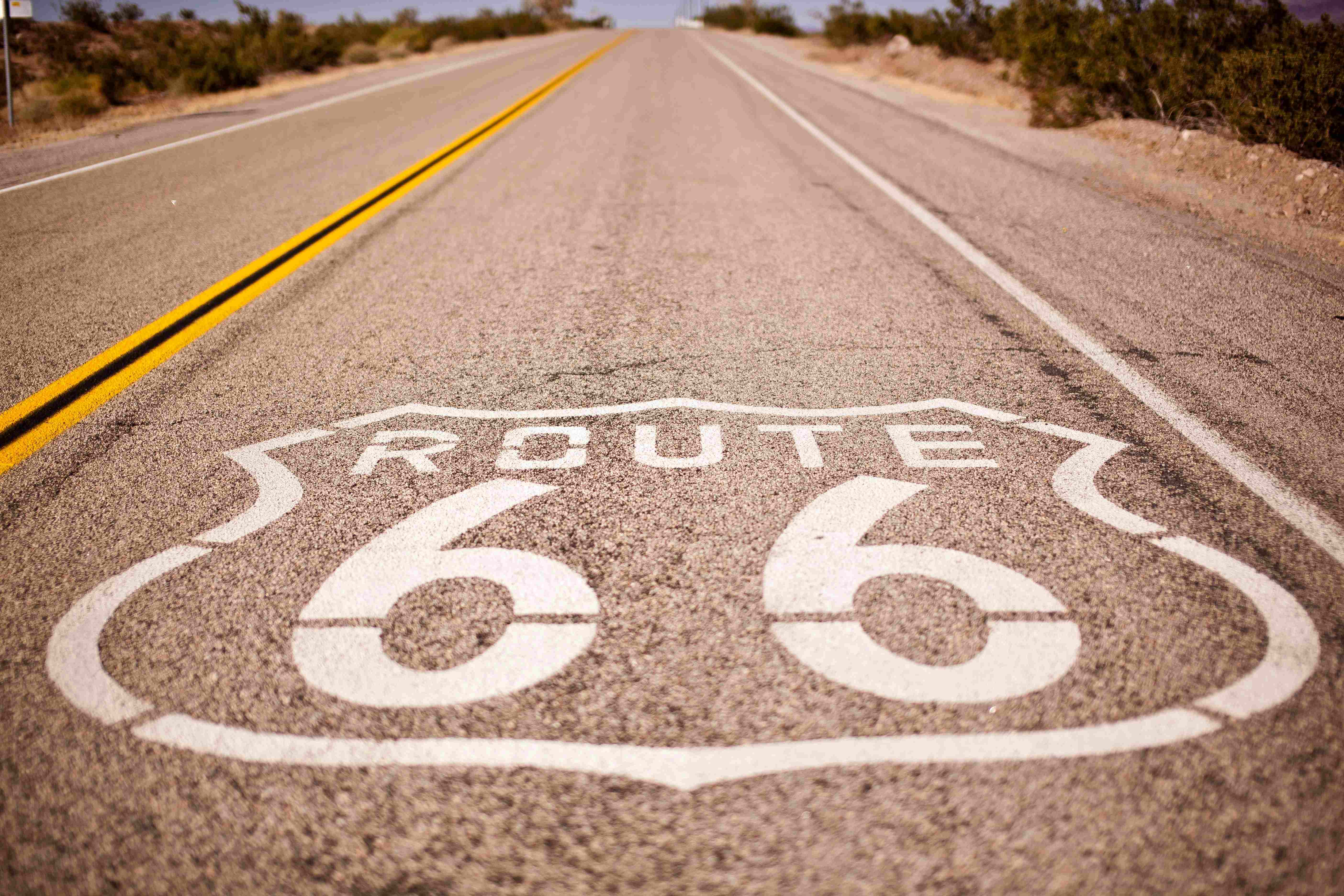 ROUTE 66 ON THE ROAd